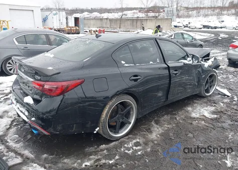 2018 Infiniti Q50 3.0T Luxe/3.0T Sport z USA, uszkodzony, nr VIN JN1EV7AR8JM434824